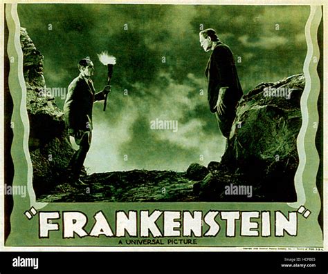  Frankenstein: En skrämmande berättelse om livets mysterier med Colin Clive och Boris Karloff!